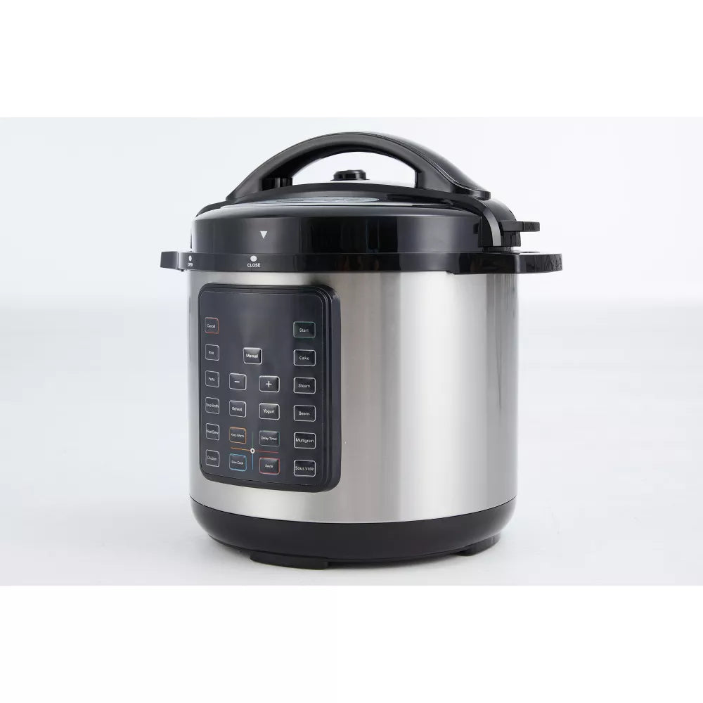 DOMETOUR 9 in 1 Electric Pressure Cooker, Warmer & Sterilizer, Saute, Slow Cooker, Rice Cooker, Multi-Functional Smart Pot 8QT