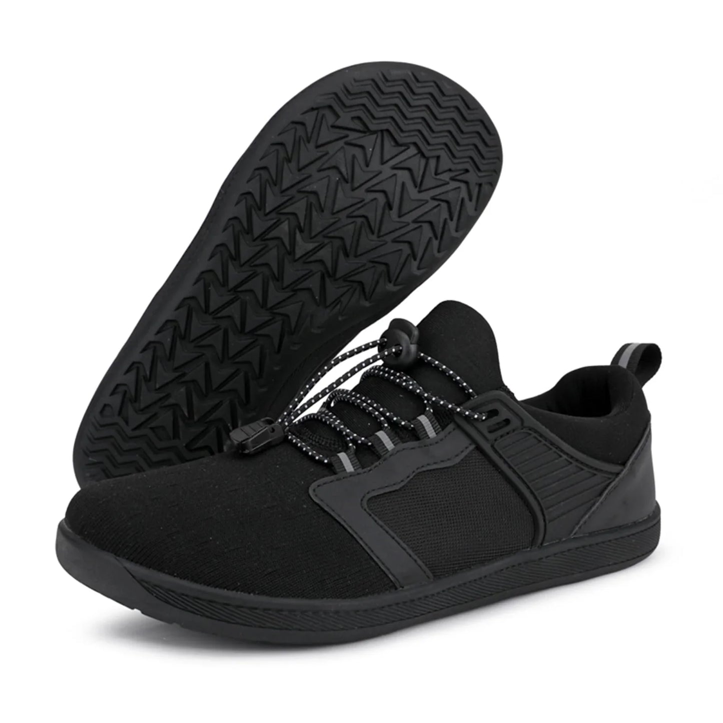 HAOSHIDUO Womens and Mens Minimalist Barefoot Sneakers Wide Toe Shoes Walking Shoes Zero Drop Sole