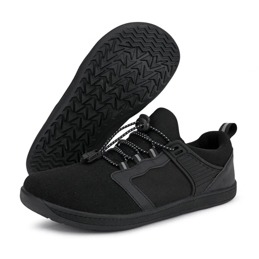 HAOSHIDUO Womens and Mens Minimalist Barefoot Sneakers Wide Toe Shoes Walking Shoes Zero Drop Sole