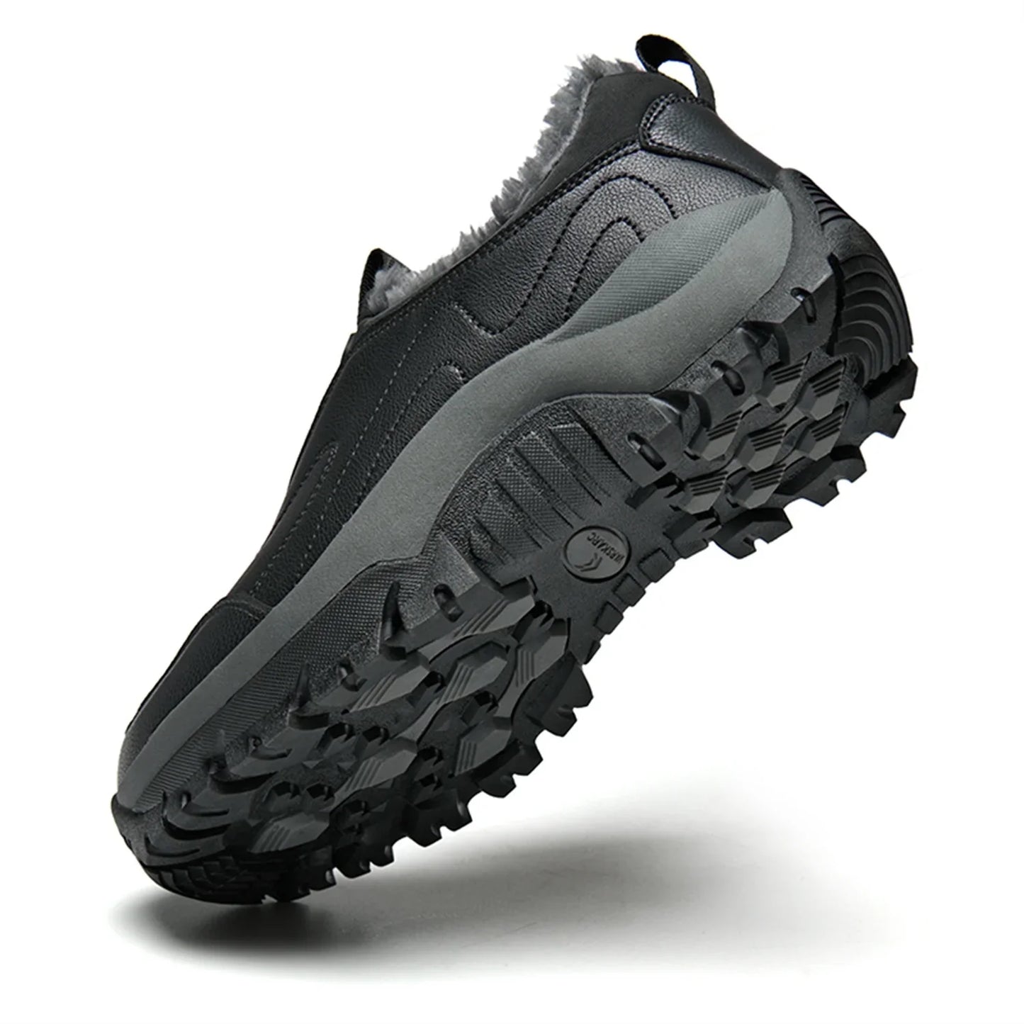 HAOSHIDUO Snow Shoes for Women  Men Comfortable Warm Non-slip Durable Walking Shoes