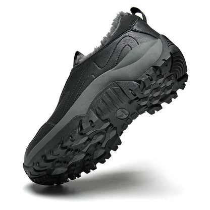 HAOSHIDUO Snow Shoes for Women  Men Comfortable Warm Non-slip Durable Walking Shoes