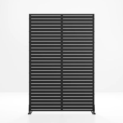 Dovelina Metal Outdoor Privacy Screen Freestanding Patio Decorative Screens