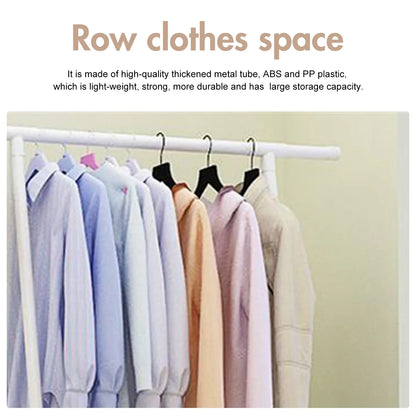 Clothes Rack on Wheels, Triangle Coat Rack, Rolling Garment Rack, 2 Tier Rolling Clothes Rack, Coat Hanging Rack, Portable Garment Laundry Rack for Home Office Dorm White