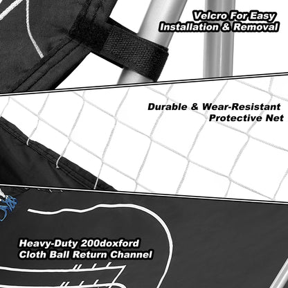 Dual Shot Basketball Arcade Game, Segmart Foldable Indoor Electronic Arcade Basketball Game with 6 Balls, 8 Modes, LED Scoreboard, Air Pump, Battery Powered for Kids Adults, Black