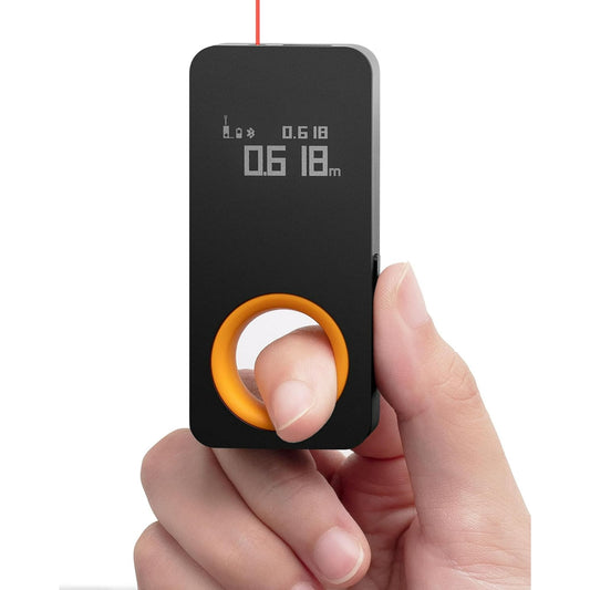HOTO Laser Measuring Tool 98ft Laser Distance Measure Tool ±2mm Accuracy- Black